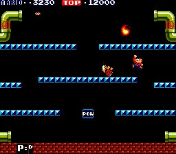 The original Mario Bros. arcade game, and the inspiration for DiMucci's arena platformer--Demons with Shotguns.