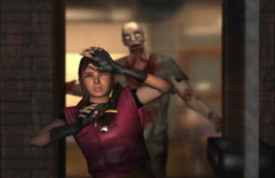 Perry adapted many scenes from the games--such as Claire's shock upon entering a Raccoon City diner and finding a zombie feasting on a corpse--verbatim from the games.