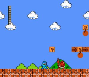 Mega Man Ultra's take on Woodman's level. Look familiar?